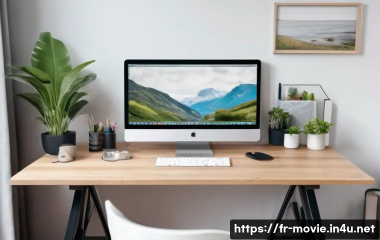 영상 편집 툴의 최신 트렌드 - A sleek, minimalist video editing software interface displayed on a modern desktop computer screen i...